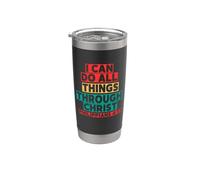 I can Do All Things Through Christ Stainless Steel Insulated Tumbler