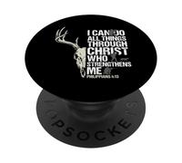 I Can Do All Things Through Christ Strengthens Me PopSockets Adhesive PopGrip