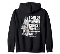 I Can Do All Things Through Christ Strengthens Me Zip Hoodie