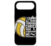 I Can Do All Things Through Christ Volleyball Case for iPhone Air