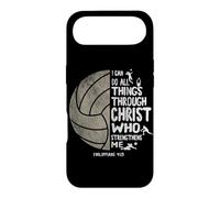 I Can Do All Things Through Christ Volleyball Player Case for iPhone Air