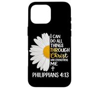 I Can Do All Things Through Christ Who Strengthens Me Bible Case for iPhone 16 Pro Max