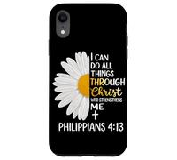 I Can Do All Things Through Christ Who Strengthens Me Bible Case for iPhone XR