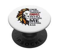 I Can Do All Things Through Christ Who Strengthens Me Bible PopSockets Adhesive PopGrip