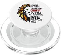I Can Do All Things Through Christ Who Strengthens Me Bible PopSockets PopGrip for MagSafe