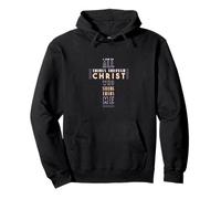 I Can Do All Things Through Christ Who Strengthens Me Bible Pullover Hoodie
