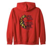 I Can Do All Things Through Christ Who Strengthens Me Bible Zip Hoodie