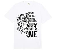 I Can Do All Things Through Christ Who Strengthens Me Comfort Colors Adult Heavyweight T-Shirt