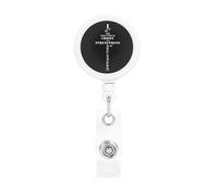I Can Do All Things Through Christ Who Strengthens Me Cross Retractable Badge Holder Bulk ConvenientBadge Reels Badge Clip for NurseTeacher Student Office Staff Name Tag