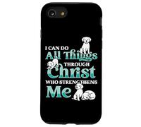 I Can Do All Things Through Christ Who Strengthens Me Dogs Case for iPhone SE (2020) / 7 / 8