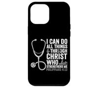 I Can Do All Things Through Christ Who Strengthens Me Nurse Case for iPhone 12 Pro Max