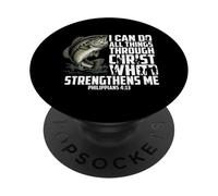 I Can Do All Things Through Christ Who Strengthens Me PopSockets Adhesive PopGrip
