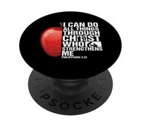 I Can Do All Things Through Christ Who Strengthens Me PopSockets Adhesive PopGrip