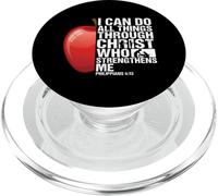 I Can Do All Things Through Christ Who Strengthens Me PopSockets PopGrip for MagSafe