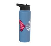 I Can Do All Things Through Christ Who Strengthens Me Stainless Steel Insulated Water Bottle