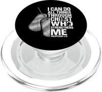 I Can Do All Things Through Christ Who Strengthens Me Verse PopSockets PopGrip for MagSafe