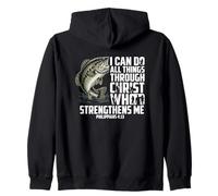 I Can Do All Things Through Christ Who Strengthens Me Zip Hoodie