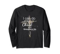 I Can Do All things With Christ Jesus Christian Long Sleeve T-Shirt