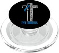 I can do things Jesus who strenghtens me Diabetes Type 1 PopSockets PopGrip for MagSafe