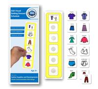 I Can Dress Myself, Getting Dressed Visual Schedule for Autism (English) | Kids Routine, Independence, 12 clothing cards, nonverbal communication, Boardmaker PCS, PECS-Compatible, ADHD, toddler