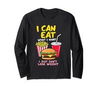 I can eat what I want... Funny Sarcasm Fast Food Long Sleeve T-Shirt