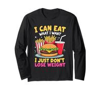 I can eat what I want... Funny Sarcasm Fast Food Long Sleeve T-Shirt