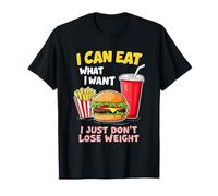 I can eat what I want... Funny Sarcasm Fast Food T-Shirt