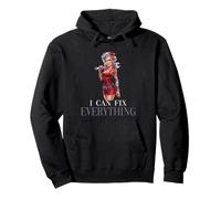 I Can Fix Everything Pin-Up Empowered Woman Pullover Hoodie