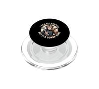 I Can Fix Stupid But It's Gonna Hurt Funny Monkey PopSockets PopGrip for MagSafe