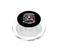 I Can Fix Stupid But It's Gonna Hurt Funny Monkey PopSockets PopGrip for MagSafe