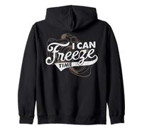 I Can Freeze Time Photography Quote Zip Hoodie
