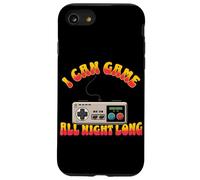 I Can Game All Night Long Retro Controller Gamer Case for iPhone SE (2020) / 7/8