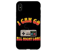 I Can Go All Night Long Retro Gamer Classic Controller Case for iPhone XS Max