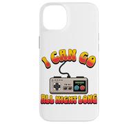 I Can Go All Night Long Retro Video Game Controller Case for iPhone 14 Plus