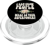 I Can Grow People What’s Your Superpower Baby Shower PopSockets PopGrip for MagSafe