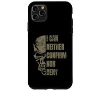 I Can Neither Confirm Nor Deny Glomar Response Skull Design Case for iPhone 11 Pro Max