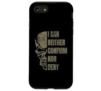 I Can Neither Confirm Nor Deny Glomar Response Skull Design Case for iPhone SE (2020) / 7/8