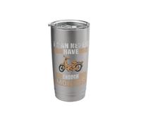 I Can Never Have Enough Mopeds Mokick Rider Old Motorcycle Stainless Steel Insulated Tumbler