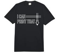 I Can Print That 3D Printing Printer Comfort Colors Adult Heavyweight T-Shirt