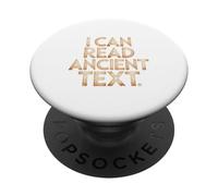 I Can Read Ancient Text Archeology History Mythology Cryptic PopSockets Adhesive PopGrip