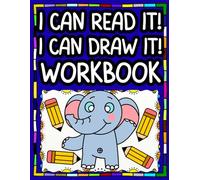 I Can Read it! I Can Draw it! Workbook: Learn-to-Read Books for Kids Ages 4-6 with Fun Drawing Activities