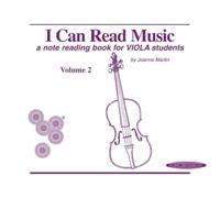 I Can Read Music: A Note Reading Book for Viola Students: 2