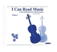 I Can Read Music: A Note Reading Book for Violin Students (Volume 1) [Spiral-bound] [1991] Joanne Martin