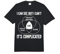 I Can See But It's Complicated Comfort Colors Adult Heavyweight T-Shirt