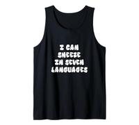 I Can Sneeze in Seven Languages - Fun Polyglot Tank Top