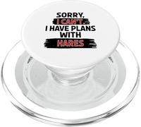 I Can’t Hares Joke Funny Sarcastic Humor Rabbit Lover PopSockets PopGrip for MagSafe