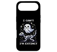 I Can’t, I’m Extinct | Pixel Art Dinosaur Fossil Case for iPhone Air