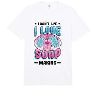 I Can´t Lye Love Soap Making Comfort Colors Adult Heavyweight T-Shirt