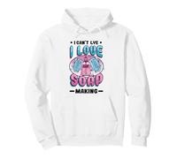 I Can´t Lye Love Soap Making Pullover Hoodie