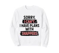 I Can’t Snappers Joke Funny Sarcastic Snapping Turtle Lover Sweatshirt